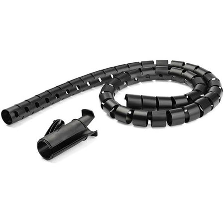 StarTech.com Cable-Management Sleeve - Cable Sleeve - Black - 59.06" Length - Polyethylene - 1 Each