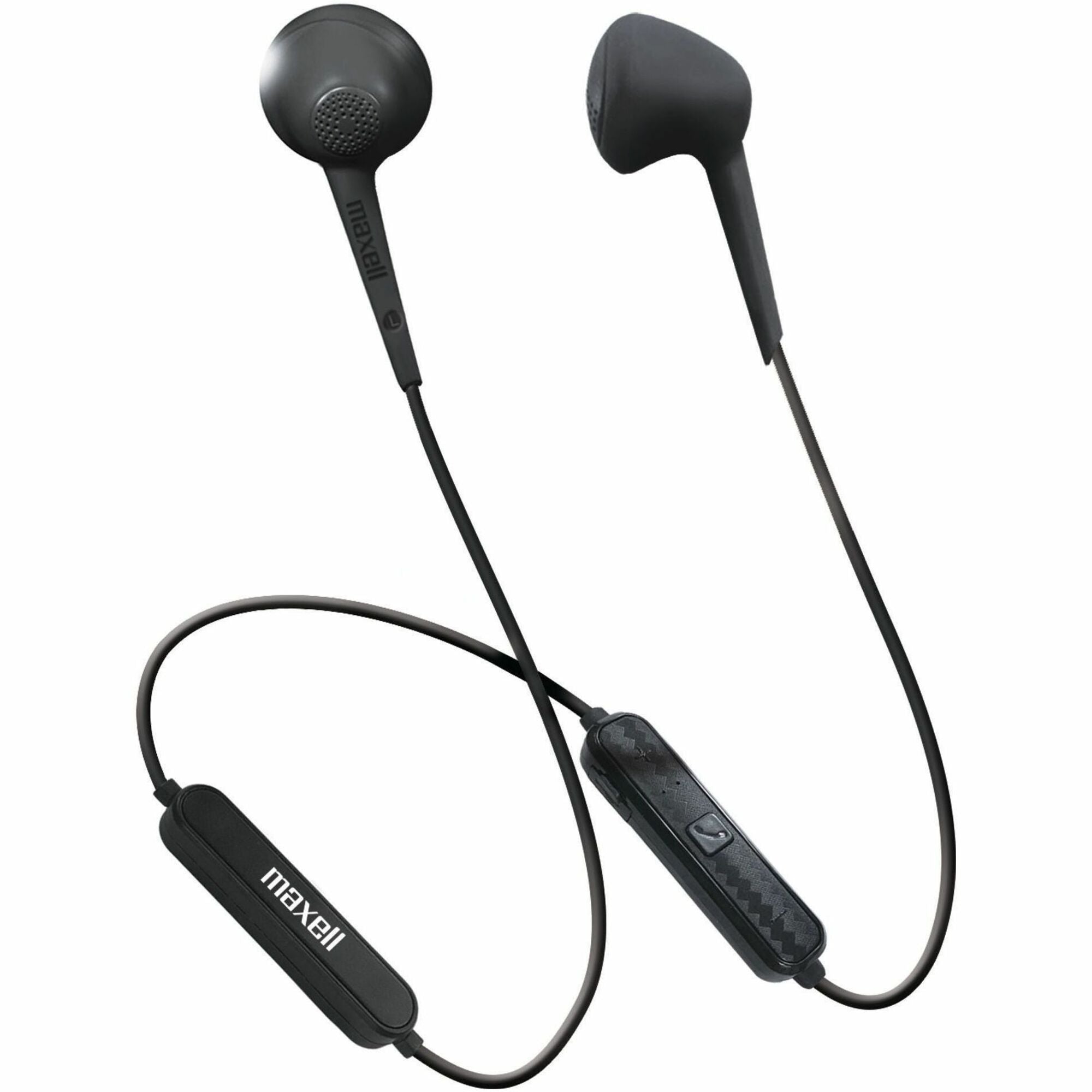 Maxell Jelleez Earset - Wireless - Bluetooth - Earbud - Black