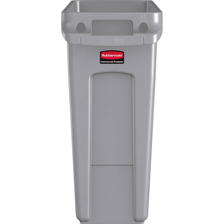 Rubbermaid Commercial Slim Jim Vented Container - Right