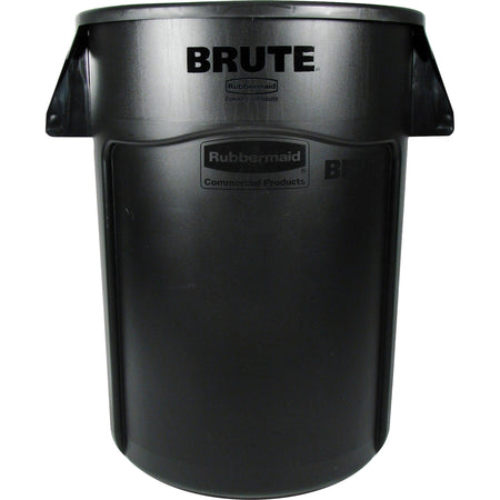Rubbermaid Commercial Brute 44-Gallon Utility Containers - Heavy Duty Damage Resistant - 4/Carton - Waste & Lids