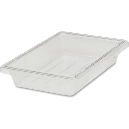 Rubbermaid Commercial Food/Tote Boxes - Transport & Store Food - Dishwasher Safe - Clear Plastic - Storage