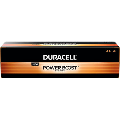 Duracell Coppertop AA Batteries - 36-Pack for Multipurpose Devices - & Battery Chargers