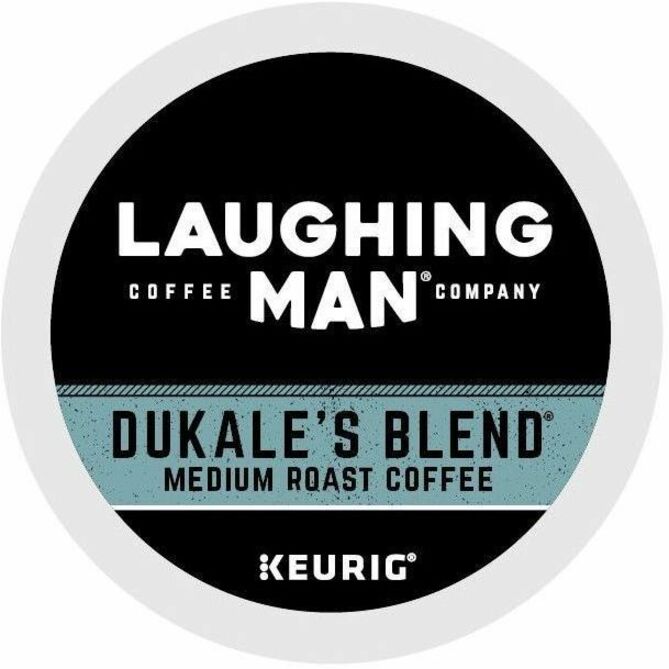 Laughing Man K-Cup Pods - Dukale’s Blend Medium Roast - 22 Pack - Coffee