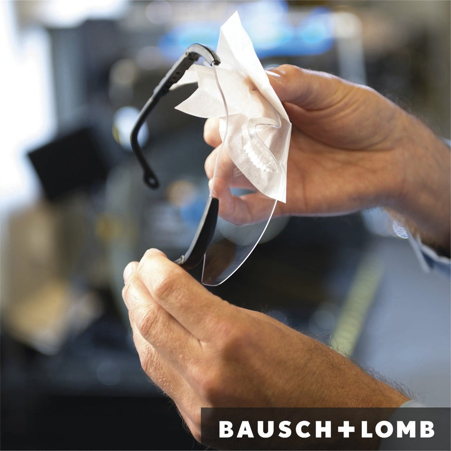 Bausch + Lomb Sight Savers Lens Cleaning Tissues - For Reading Glasses, Eyeglasses, Monitor, Camera Lens, Binocular - Anti-fog, Anti-static, Pre-moistened, Silicone-free, Individually Wrapped - Multi - 100/Box - 10 / Carton