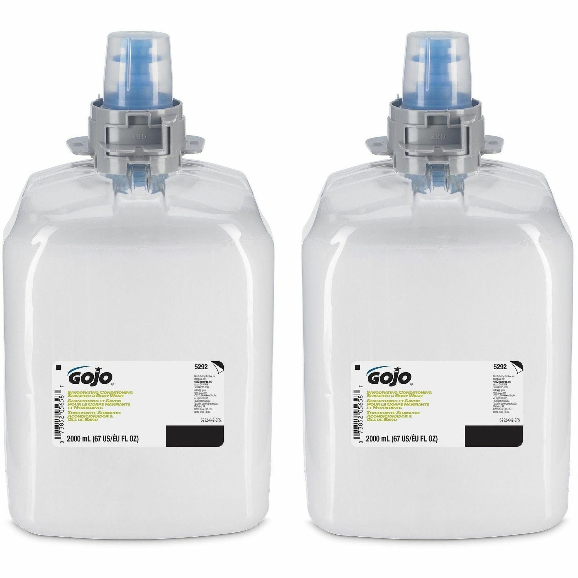 Gojo&reg; FMX-20 Invigorating Conditioning Shampoo & Body Wash - 2000