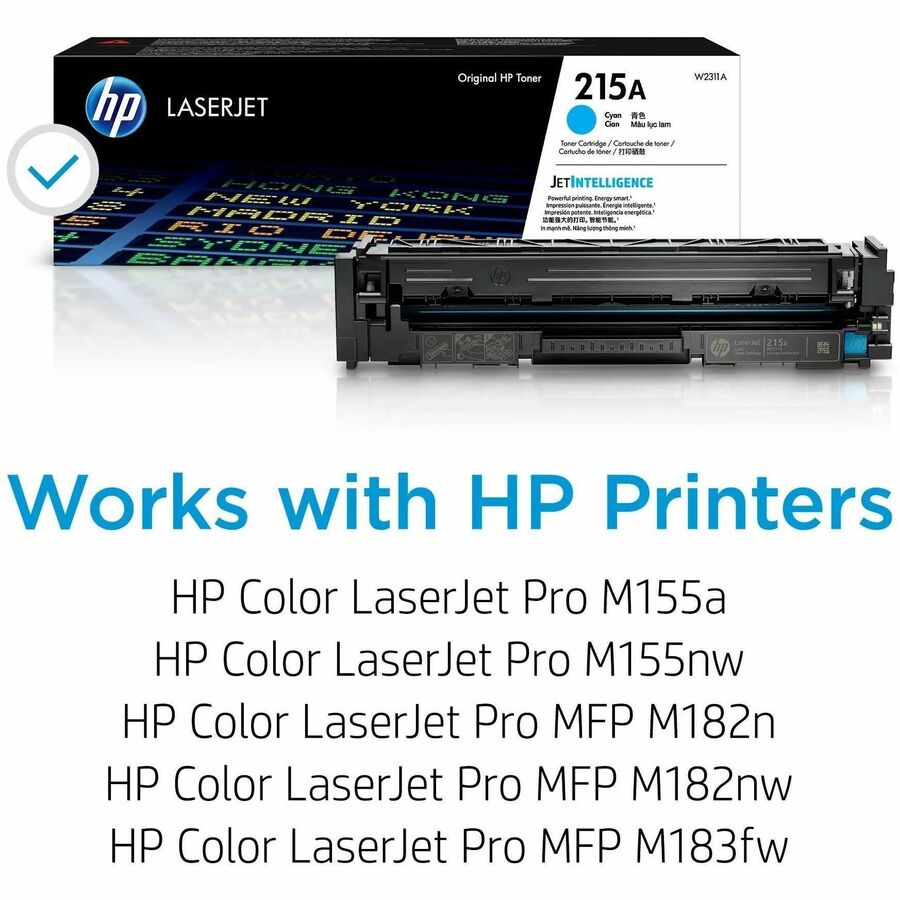 HP 215A Original Standard Yield Laser Toner Cartridge - Single Pack - Cyan - 1 Each - Alternate-Image2