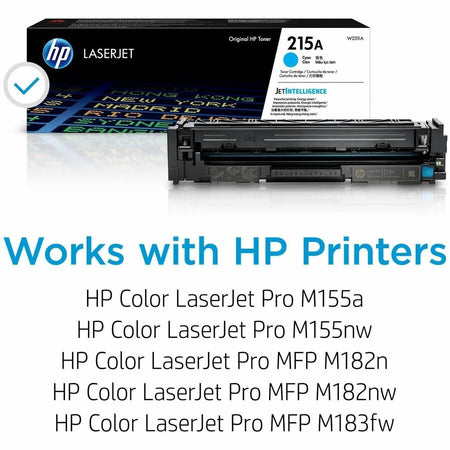 HP 215A Original Standard Yield Laser Toner Cartridge - Single Pack - Cyan - 1 Each - Alternate-Image2