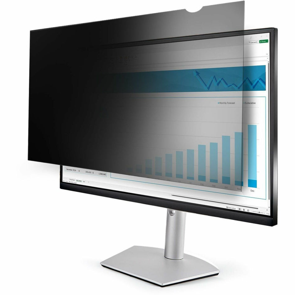 StarTech.com 24 in. Monitor Privacy Screen - Universal Transparent - For 24" Widescreen LCD Monitor - 16:9 - Fingerprint Resistant, Dust Resistant, Scratch Resistant, Debris Resistant - Plastic - Anti-glare - 1 Each - TAA Compliant