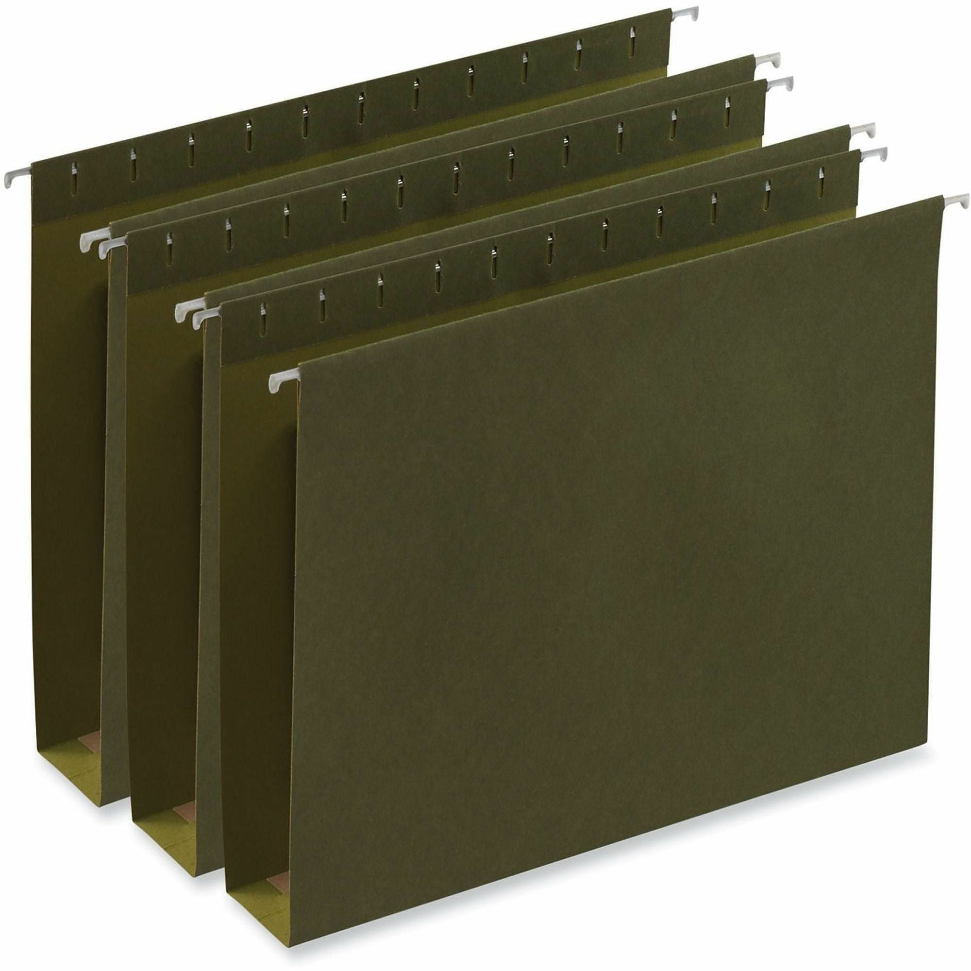 Universal 1/5 Tab Cut Letter Recycled Hanging Folder - 2000