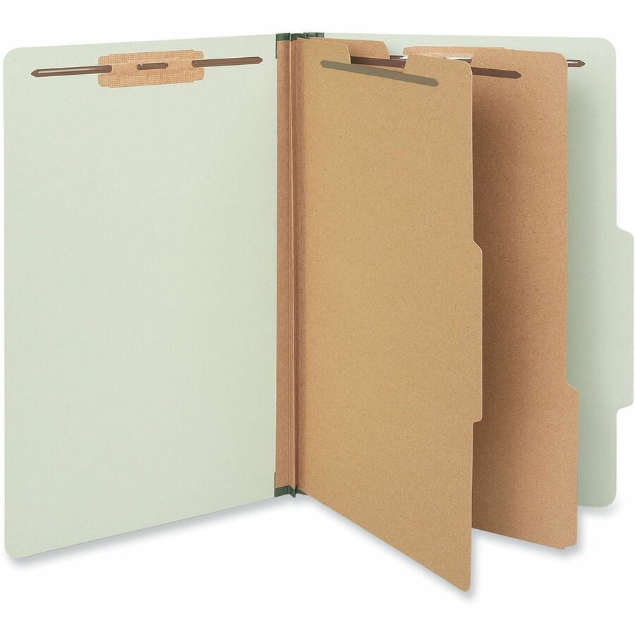 Universal 2/5 Tab Cut Legal Recycled Classification Folder - Alternate-Image1