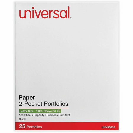 Universal Recycled Pocket Folder - 2000