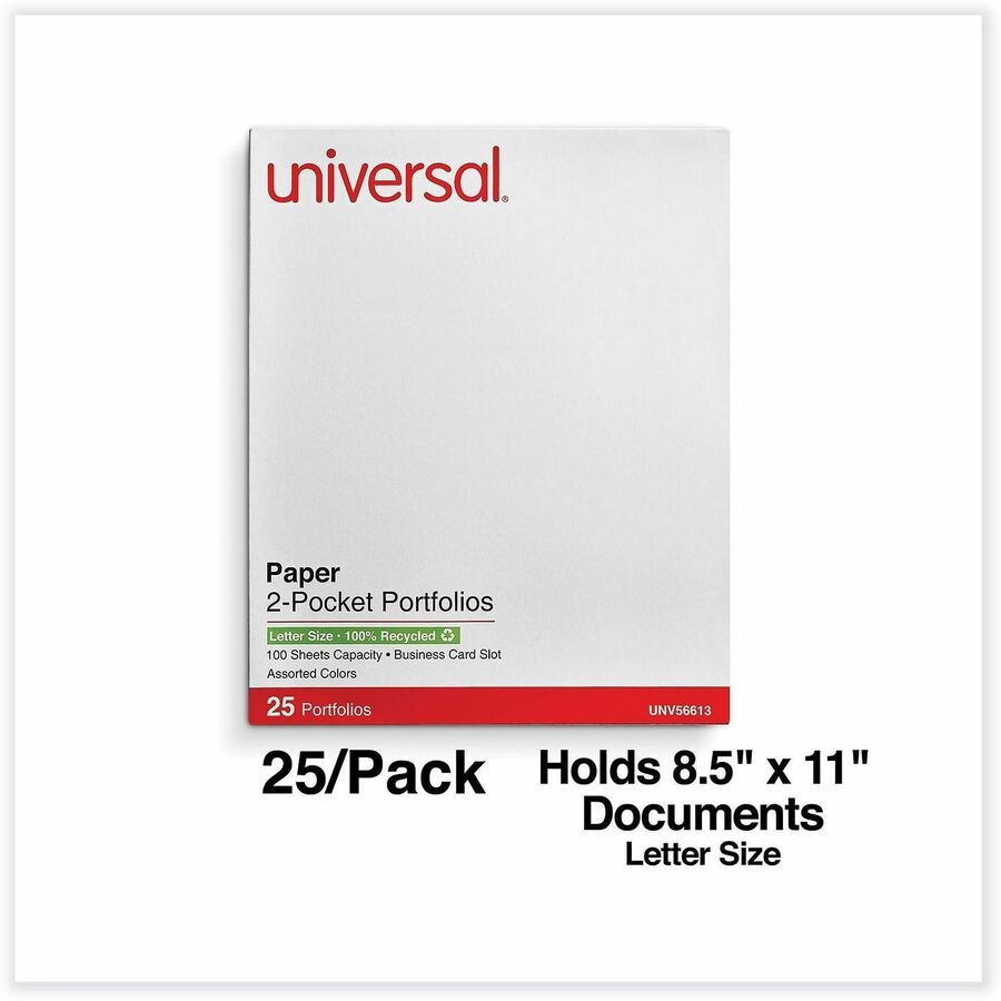 Universal Recycled Pocket Folder - Alternate-Image4