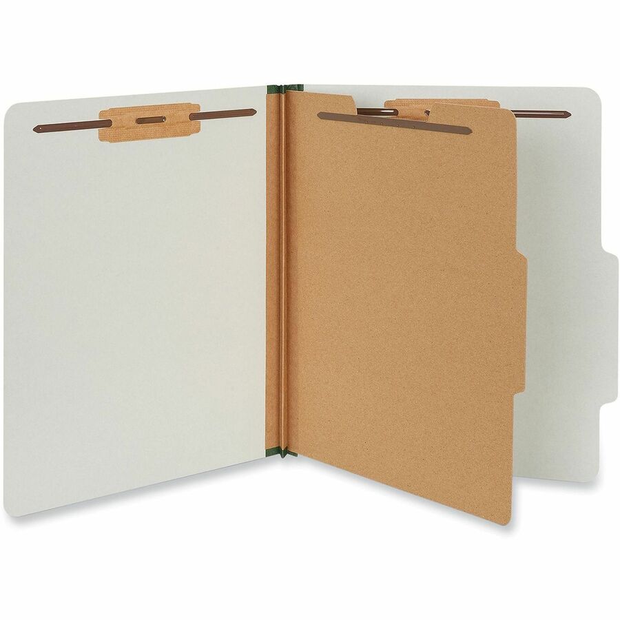 Universal 2/5 Tab Cut Letter Recycled Classification Folder - Alternate-Image1