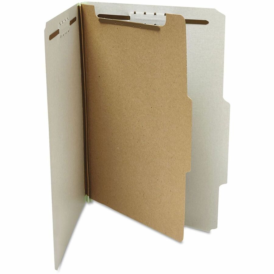 Universal 2/5 Tab Cut Letter Recycled Classification Folder - Alternate-Image4