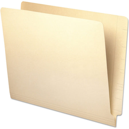 Universal Straight Tab Cut Letter Recycled End Tab File Folder - 1300
