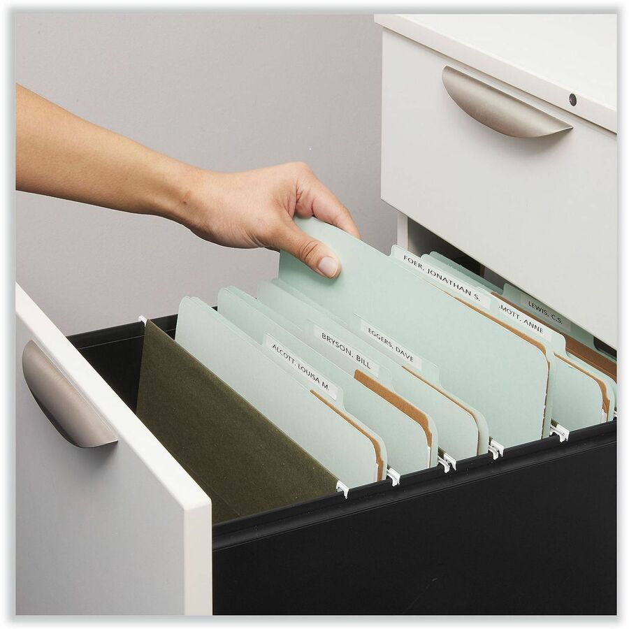 Universal 2/5 Tab Cut Legal Recycled Classification Folder - Alternate-Image3