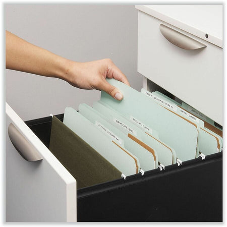 Universal 2/5 Tab Cut Legal Recycled Classification Folder - Alternate-Image3