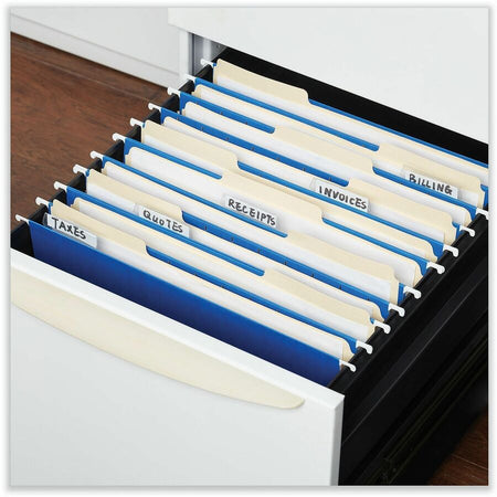 Universal 1/5 Tab Cut Letter Recycled Hanging Folder - Alternate-Image2
