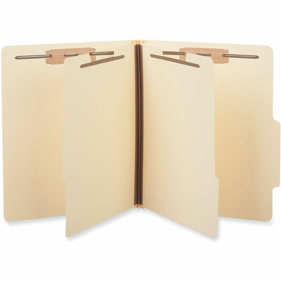 Universal 2/5 Tab Cut Letter Recycled Classification Folder - Alternate-Image1