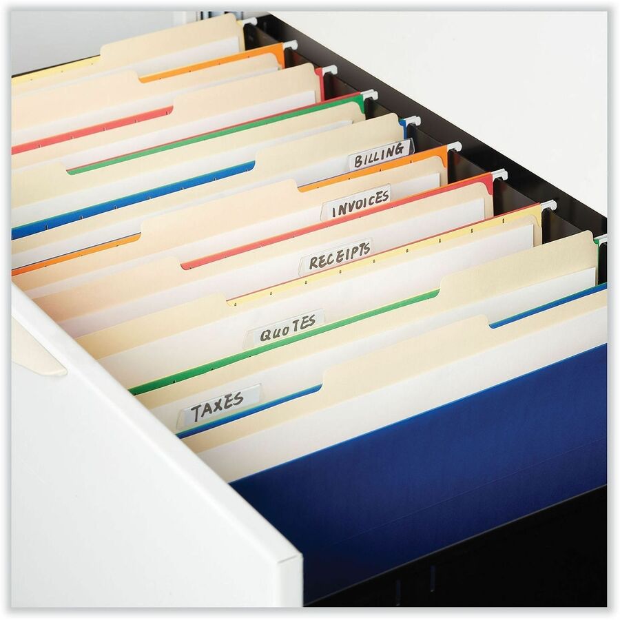 Universal 2/5 Tab Cut Letter Recycled Classification Folder - Alternate-Image4