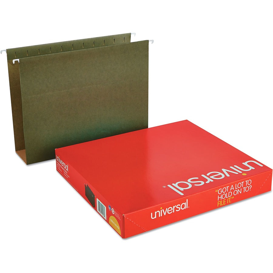 Universal 1/5 Tab Cut Letter Recycled Hanging Folder - Alternate-Image4