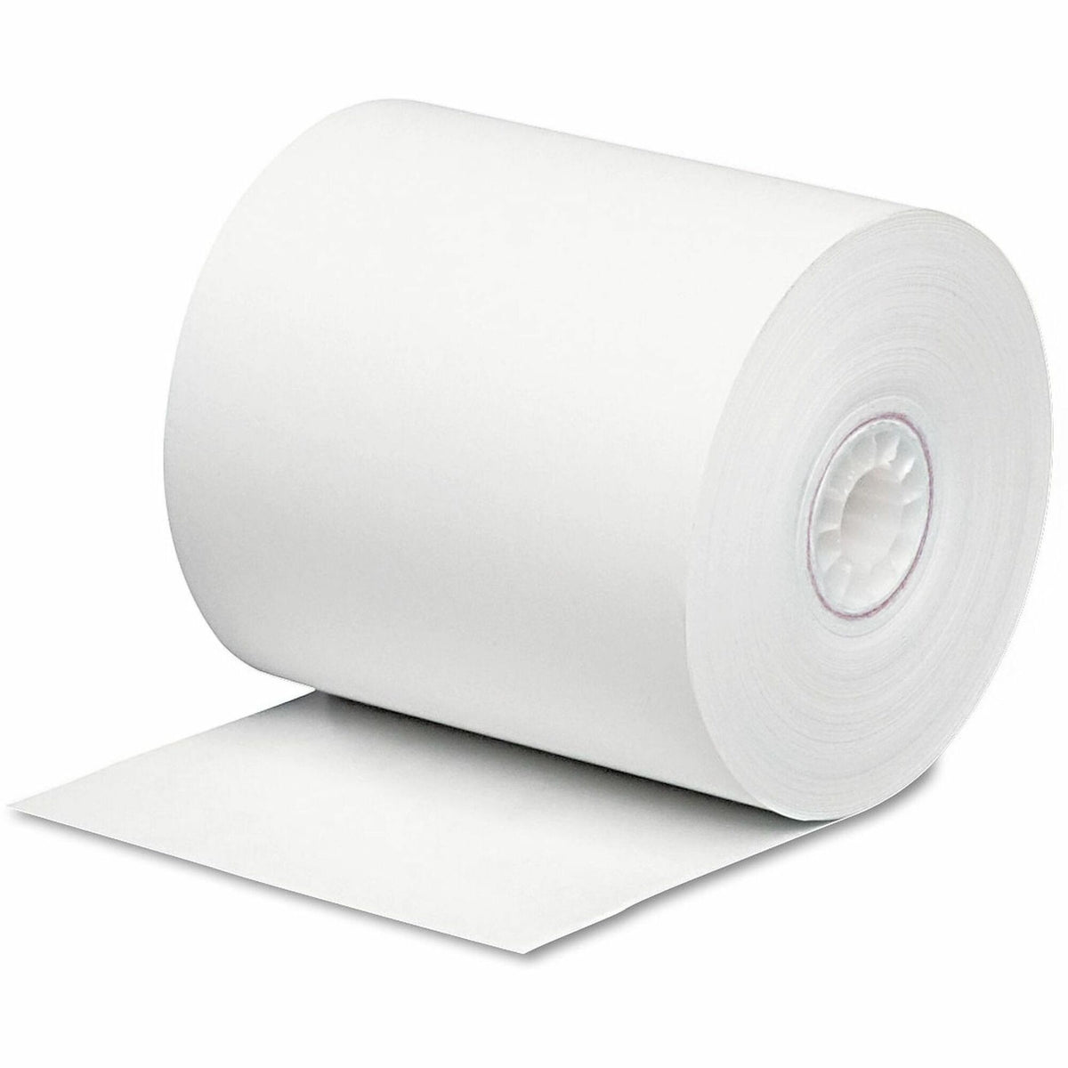 Universal Impact and Inkjet Printing Bond Paper Rolls, 0.5" Core, 3" x 165 ft, White - 2000