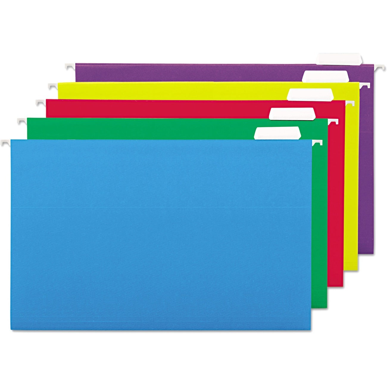 Universal 1/5 Tab Cut Legal Recycled Hanging Folder - 1300