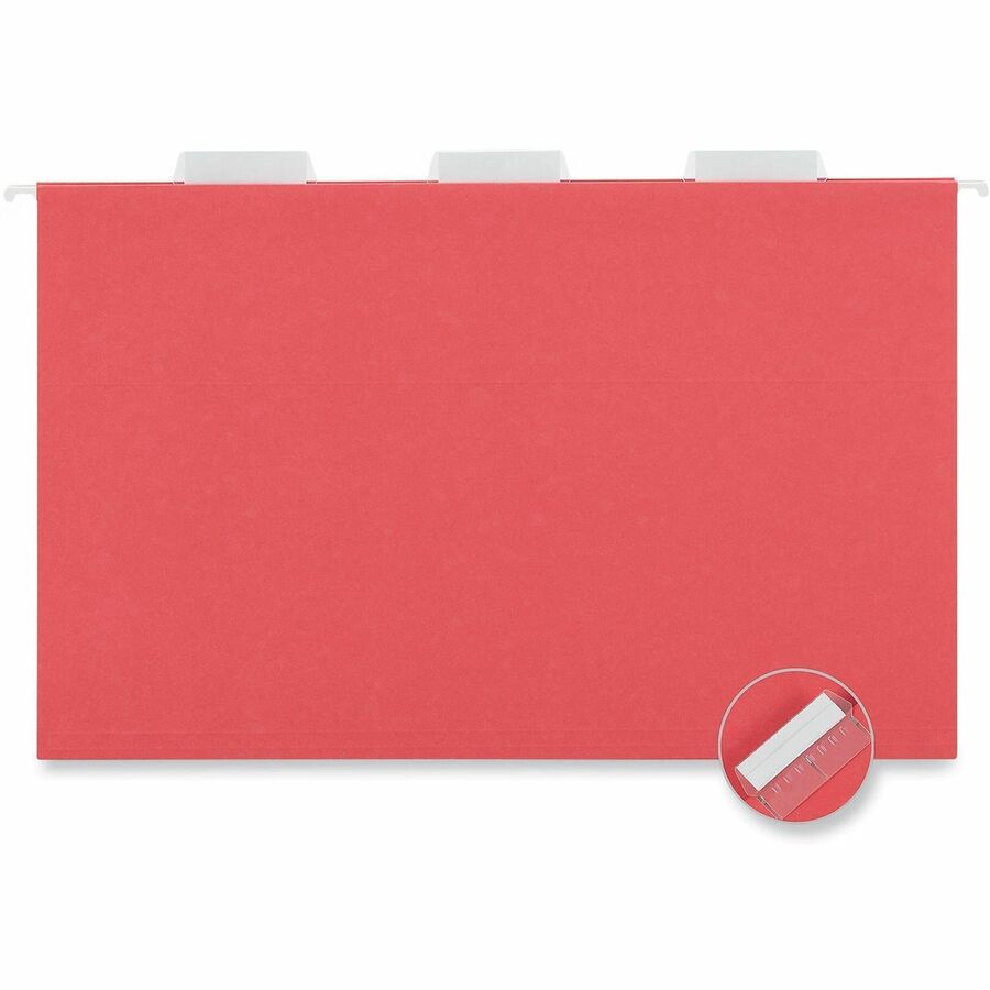 Universal 1/5 Tab Cut Legal Recycled Hanging Folder - Alternate-Image1