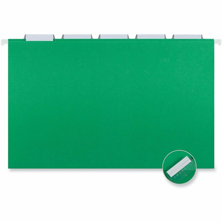 Universal 1/5 Tab Cut Legal Recycled Hanging Folder - Alternate-Image2