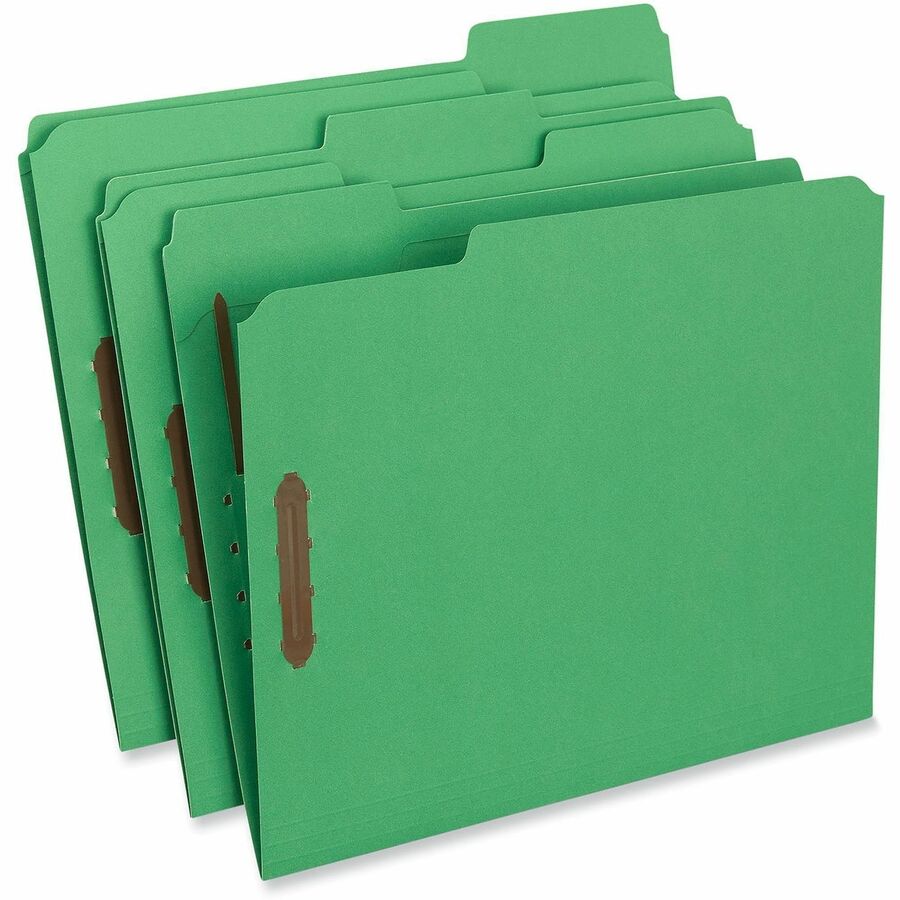 Universal 1/3 Tab Cut Letter Recycled Classification Folder - Alternate-Image1