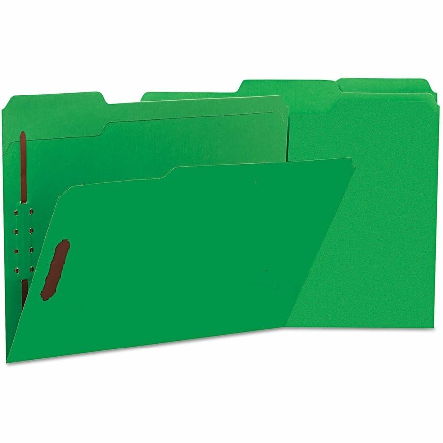 Universal 1/3 Tab Cut Letter Recycled Classification Folder - Alternate-Image3