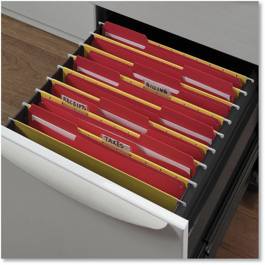 Universal 1/3 Tab Cut Letter Recycled Classification Folder - Alternate-Image3