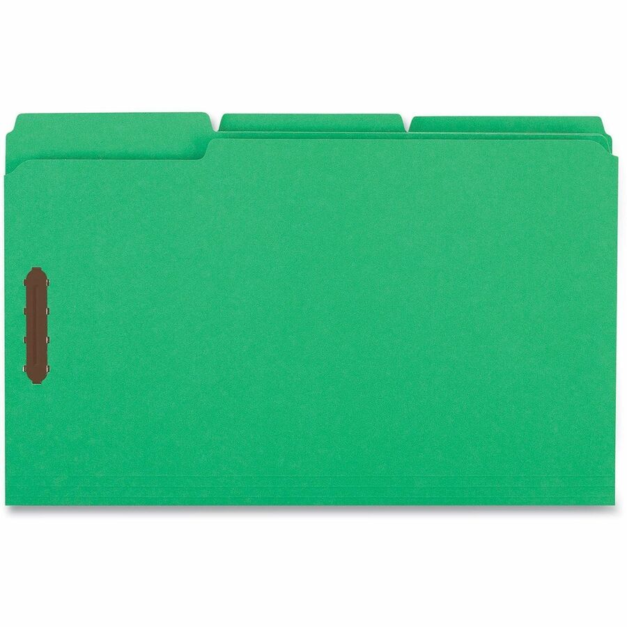 Universal 1/3 Tab Cut Legal Recycled Classification Folder - Alternate-Image2