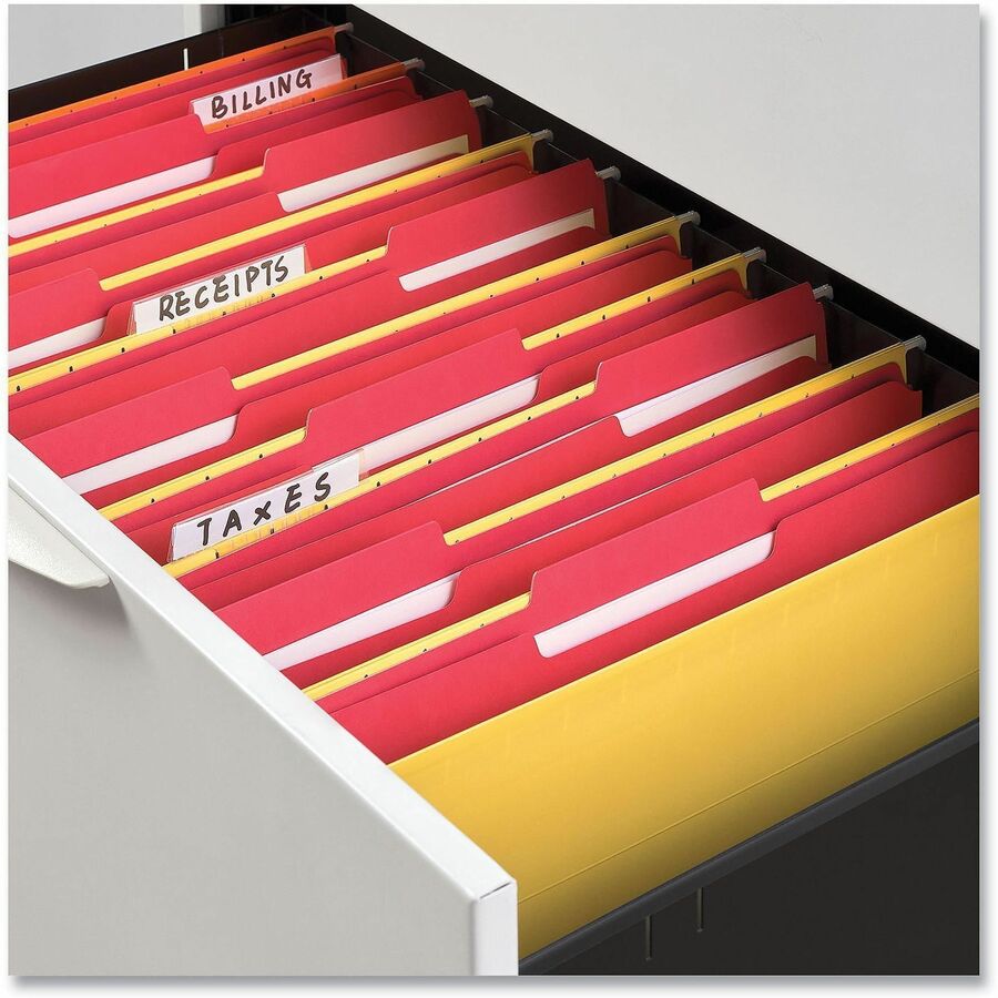 Universal 1/3 Tab Cut Legal Recycled Classification Folder - Alternate-Image3