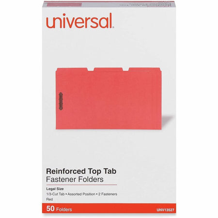 Universal 1/3 Tab Cut Legal Recycled Classification Folder - Alternate-Image1