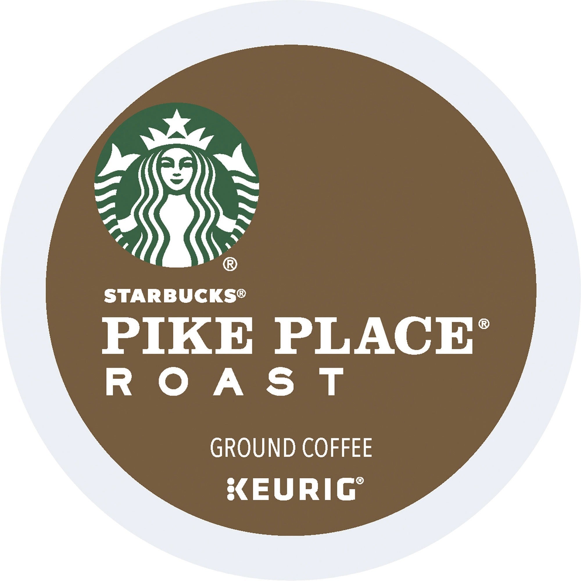 Starbucks K-Cup Pike Place Roast Coffee - Medium - K-Cup - Pike Place Roast - 24 / Box