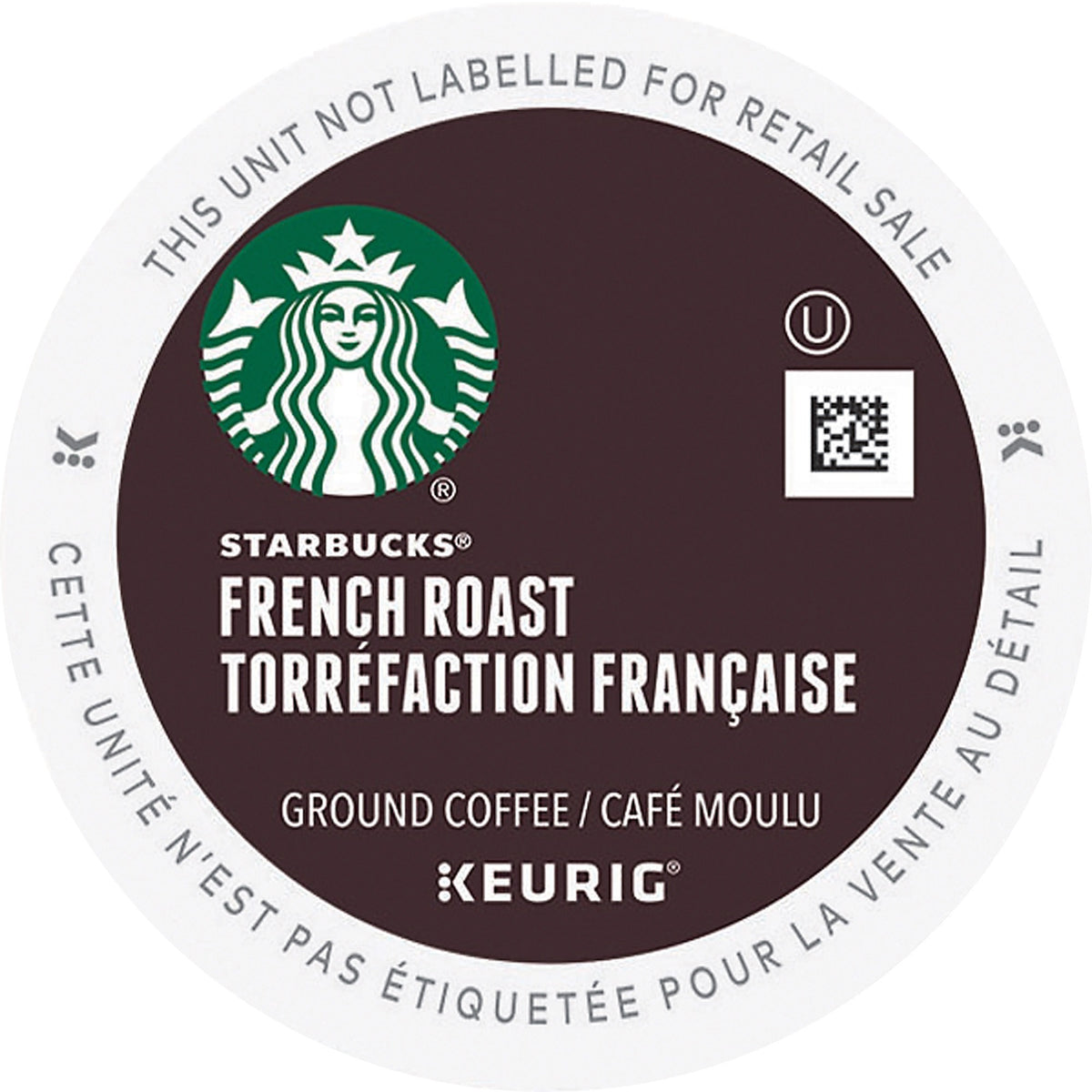 Starbucks K-Cup French Roast Coffee - Dark - K-Cup - French Roast - 24 / Box