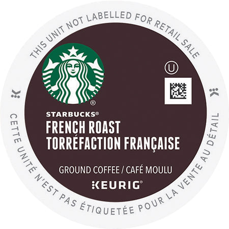 Starbucks K-Cup French Roast Coffee - Dark - K-Cup - French Roast - 24 / Box