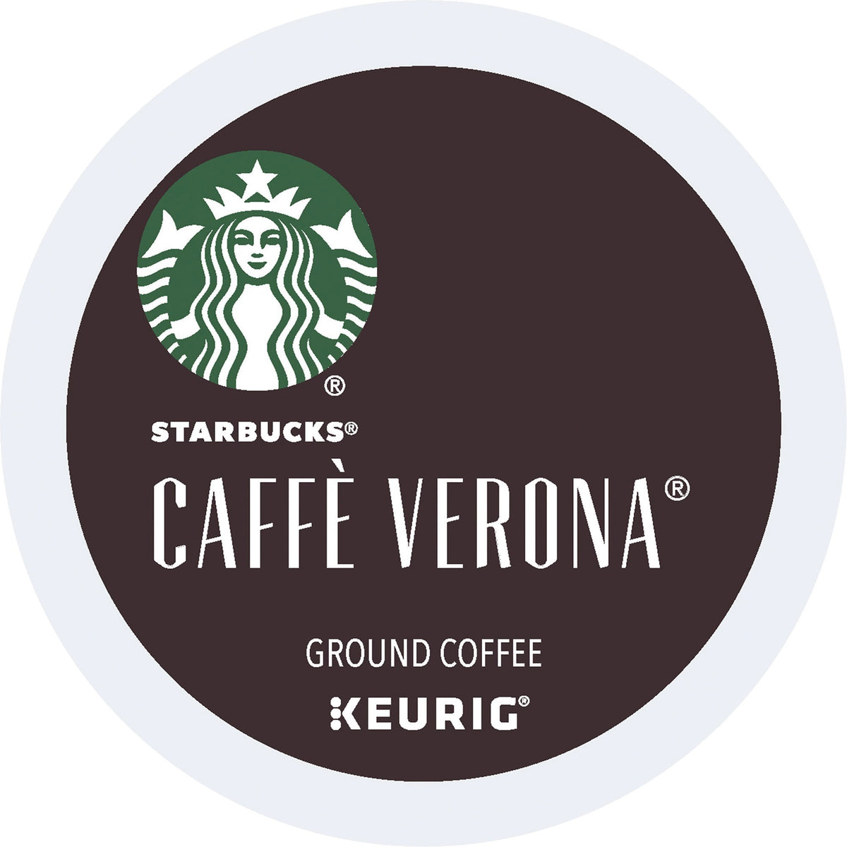Starbucks K-Cup Caffe Verona Coffee - Dark - K-Cup - Caffe Verona - 24 / Box