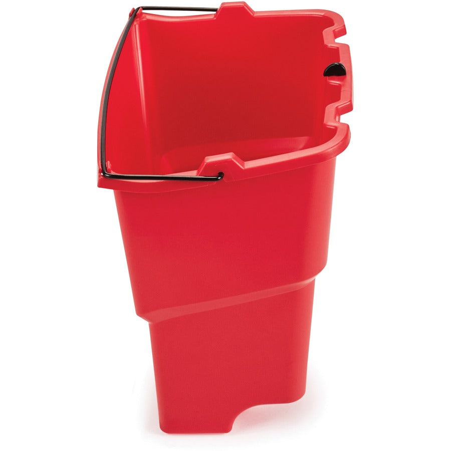 Rubbermaid Commercial WaveBrake 18 QT Dirty Water Bucket - Right