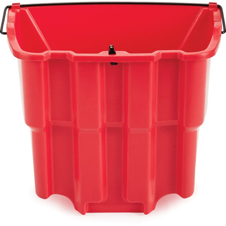 Rubbermaid Commercial WaveBrake 18 QT Dirty Water Bucket - Front