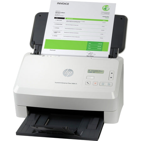 HP Scanjet Enterprise Flow 5000 S5 Sheetfed Scanner - 600 dpi Optical - Left