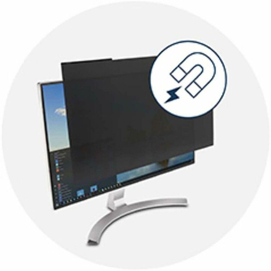 Kensington MagPro 21.5" (16:9) Monitor Privacy Screen with Magnetic Strip - For 21.5" Widescreen LCD Monitor - 16:9 - 1 Each