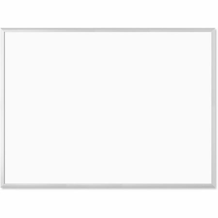 U Brands Magnetic Dry-Erase Board - 48" (4 ft) Width x 36" (3 ft) Height - White Painted Steel Surface - Silver Aluminum Frame - Rectangle - Horizontal/Vertical - Magnetic - 1 Each