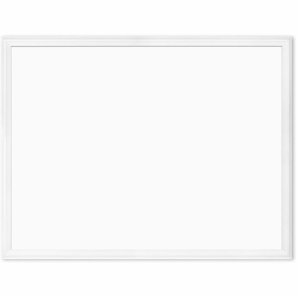 U Brands Magnetic Dry-Erase Board - 40" (3.3 ft) Width x 30" (2.5 ft) Height - White Painted Steel Surface - White Decor Frame - Rectangle - Horizontal/Vertical - Magnetic - Sturdy, Stain Resistant, Ghost Resistant, Durable - 1 Each