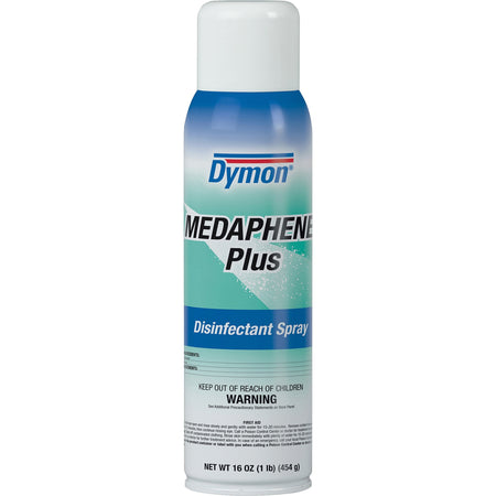 Dymon Medaphene Plus Disinfectant Spray - 16 fl oz (0.5 quart) - Pleasant Scent - Aqua - 1 Each