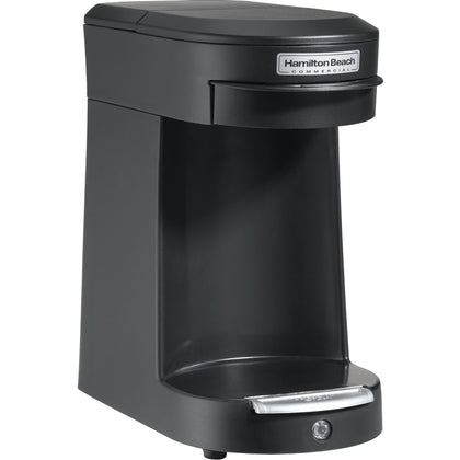 Hamilton Beach Commercial Single-Serve Coffee Maker: 500W 8 fl oz 1 Cup Black - Makers & Warmers