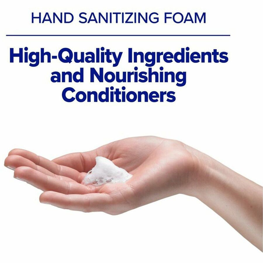 PURELL® Hand Sanitizer Foam Refill - 40.6 fl oz (1200 mL) - Kill Germs - Hand - Moisturizing - Clear - 4 / Carton