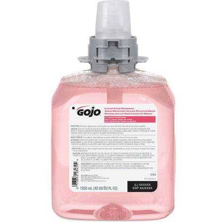 Gojo® FMX-12 Refill Cranberry Luxury Foam Handwash - Cranberry Scent - 1.32 quart - Hand - Amber - Drip-free, Antibacterial-free, Bio-based - 1 Each