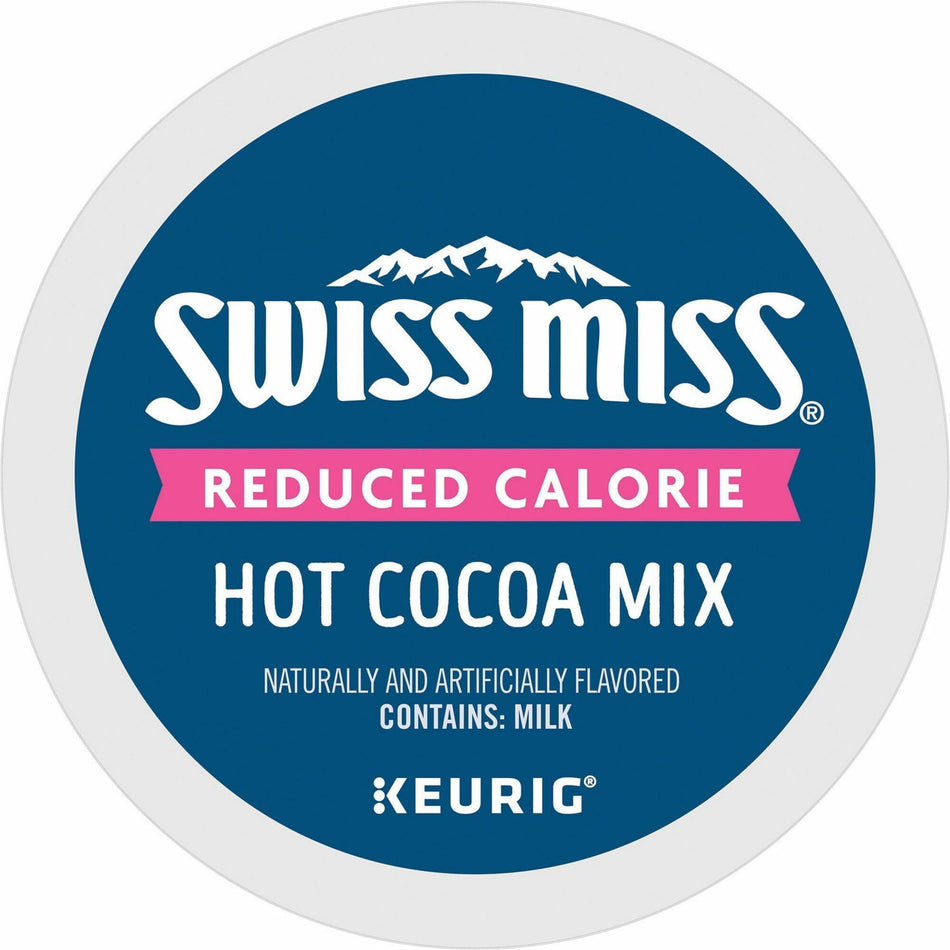 Swiss Miss® K-Cup Reduced Calorie Hot Cocoa - Powder - Hot Cocoa - 22 / Box